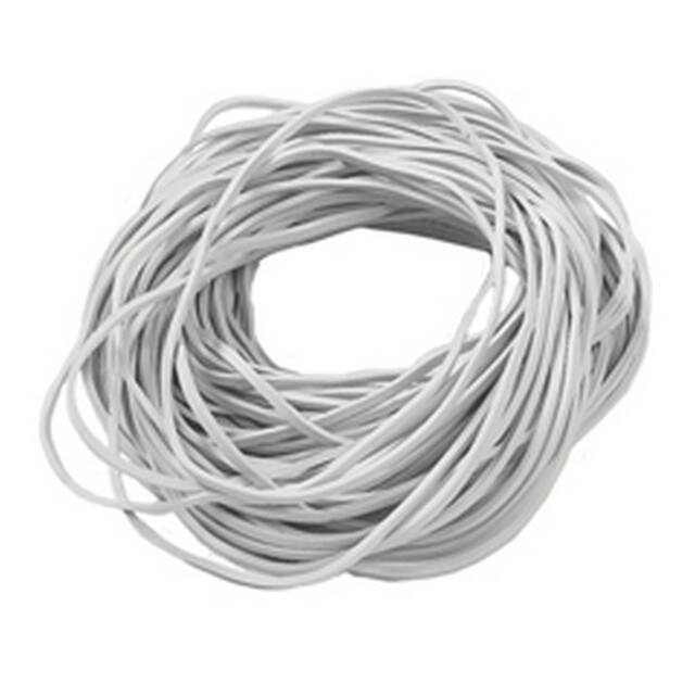 Rubber band elastic 50x1,5mm white