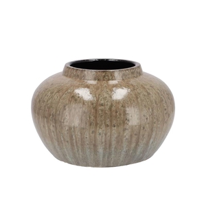 Jade Sand Vase Bol 23x14cm