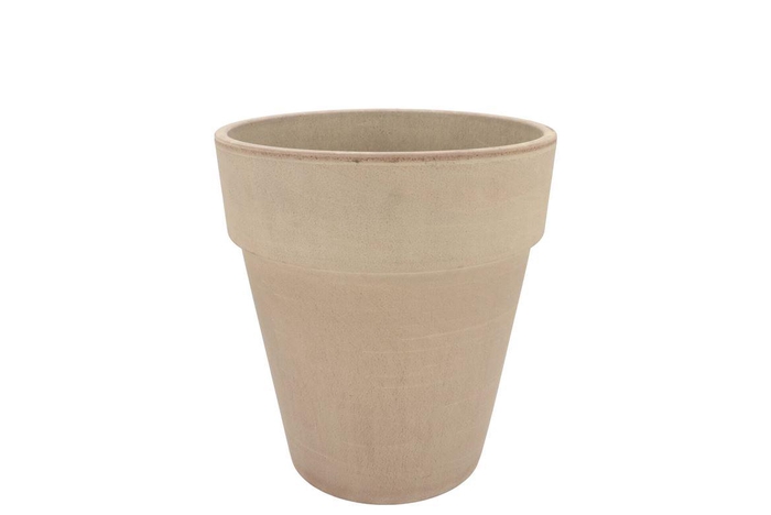 <h4>Terracotta Choco Clematis Pot D23xh25cm</h4>