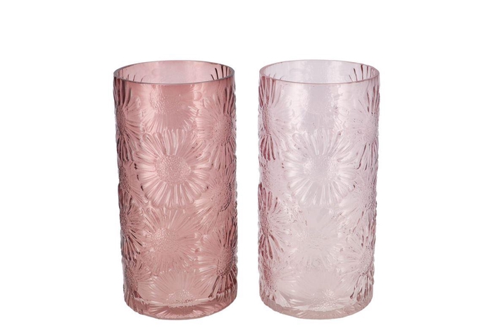 <h4>Lily Old Pink Mix Vase Cilinder Ass 10x20cm</h4>