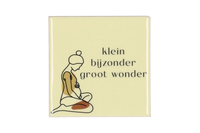 Tile Wonder Beige 10x10x1cm Nm