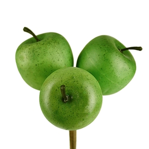 Bijsteker Appel 3x 4cm+50cm stok groen