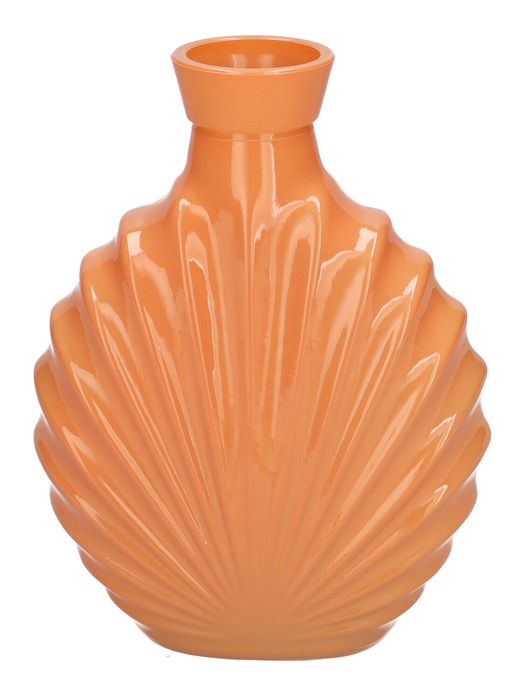 <h4>DF02-721080500 - Bottle Shelia 12.5x5.5x16.8 peach milky</h4>
