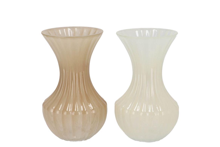 <h4>Taylor Sand Vase Cone Neck Ass 9x16cm</h4>
