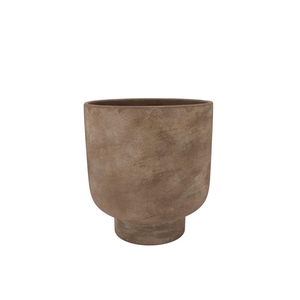 Florence Antique Bronze Pot Round 13x13x15cm