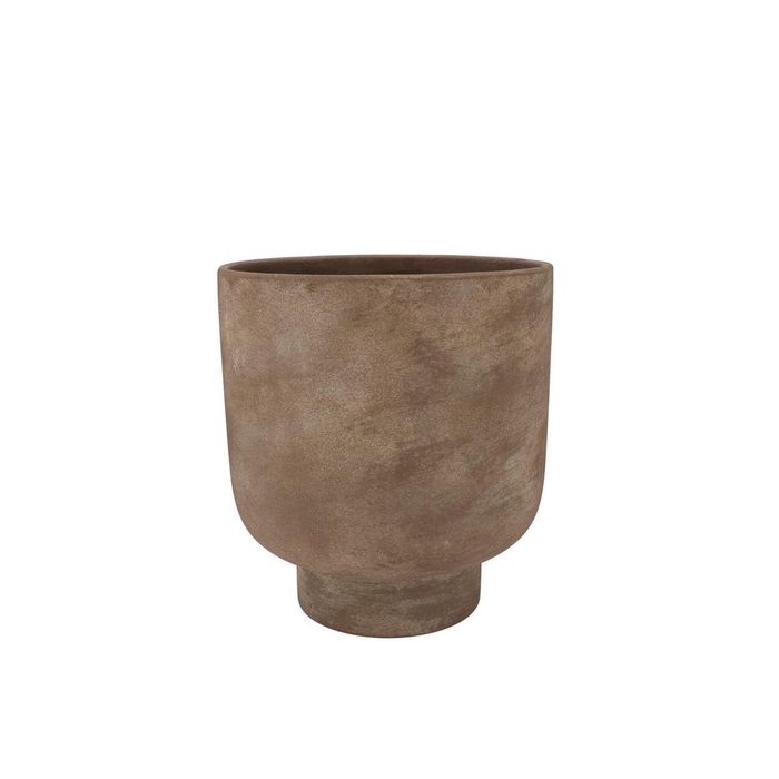 <h4>Florence Antique Bronze Pot Round 13x13x15cm</h4>