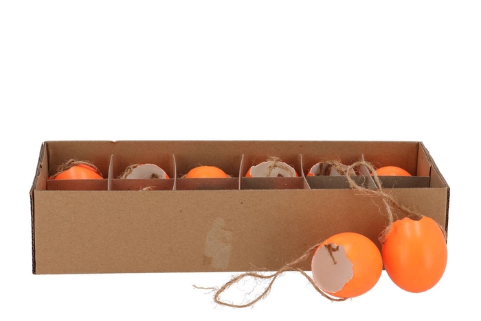 <h4>Egg Chicken Open With Rope Orange Per 12</h4>