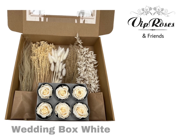 Dried Weddingbox White