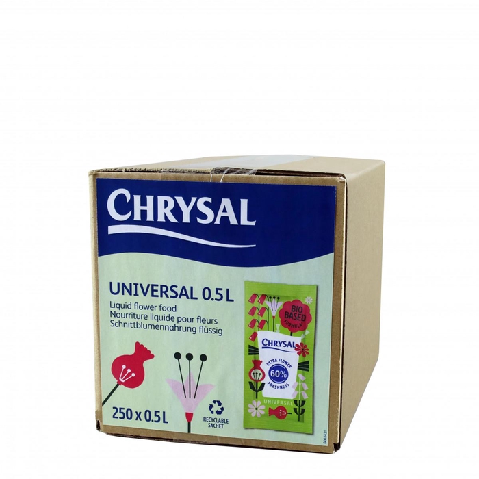 <h4>Verzorging Chrysal Uni liquid 0.5L *250</h4>