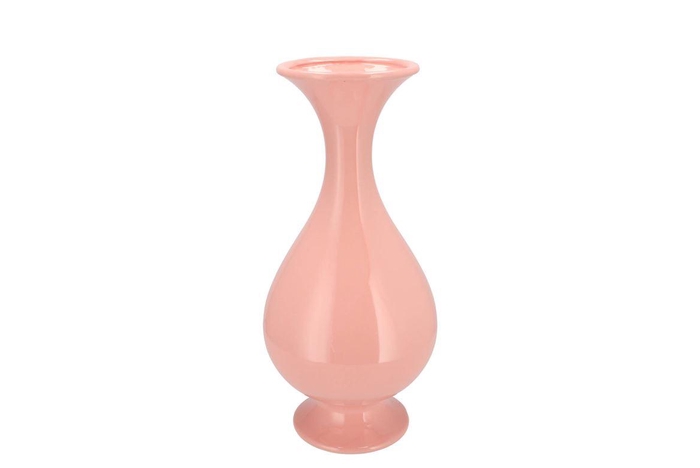 <h4>Mia Pink Vase Neck Trumpet 18x18x38cm Nm</h4>
