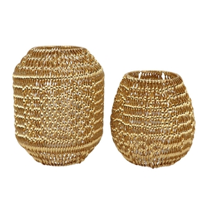 Cruz Golden Latern Metal Frame Ass 11x20x27cm