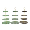 Dayah Green Mix Cake Shelf Ass 15/18/20/25x46cm