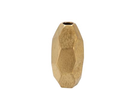 Jada Gold Rock Vase 15x30cm