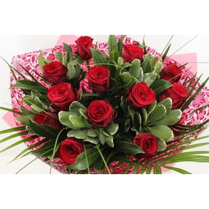 Boeket Rozen 12 Rood