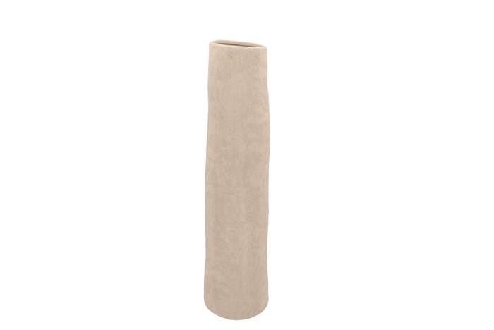 <h4>Porto Sand Vase Tube 14x14x49cm</h4>