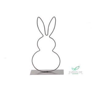 METAL FRAME - RABBIT DISPLAY 18X8XH31 BLACK