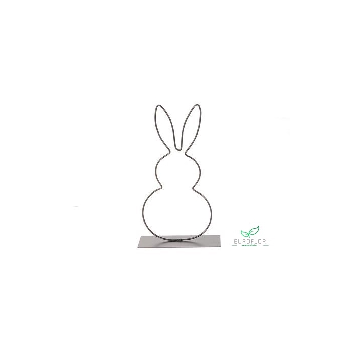 <h4>METAL FRAME - RABBIT DISPLAY 18X8XH31 BLACK</h4>