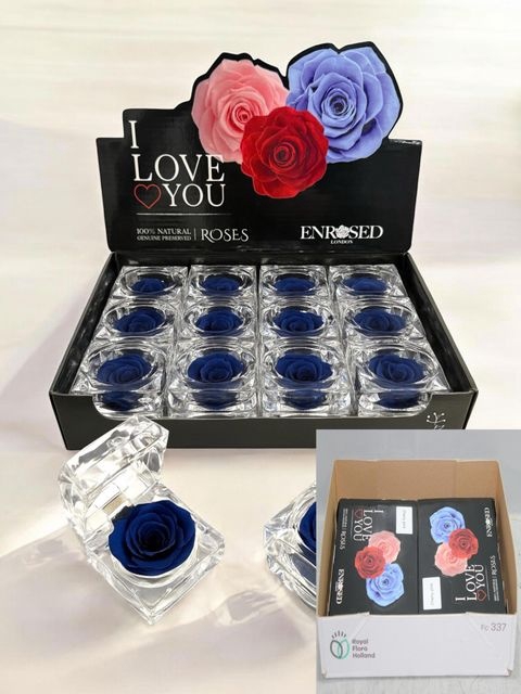 <h4>Écrin diamant rose éternelle bleue</h4>