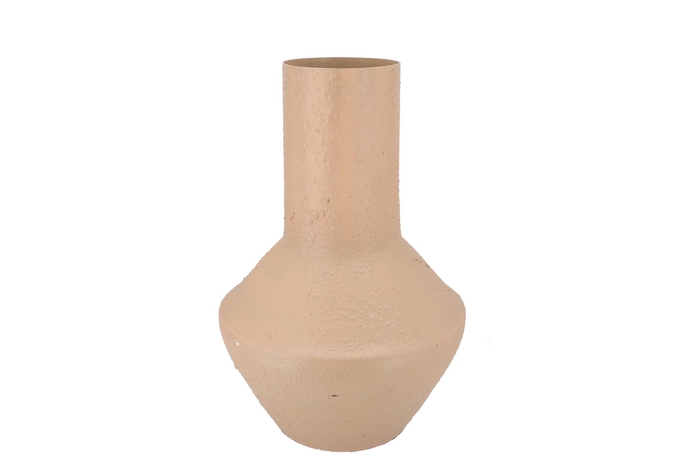 Fiore Sand Vase Neck Textured Iron 31x31x46cm