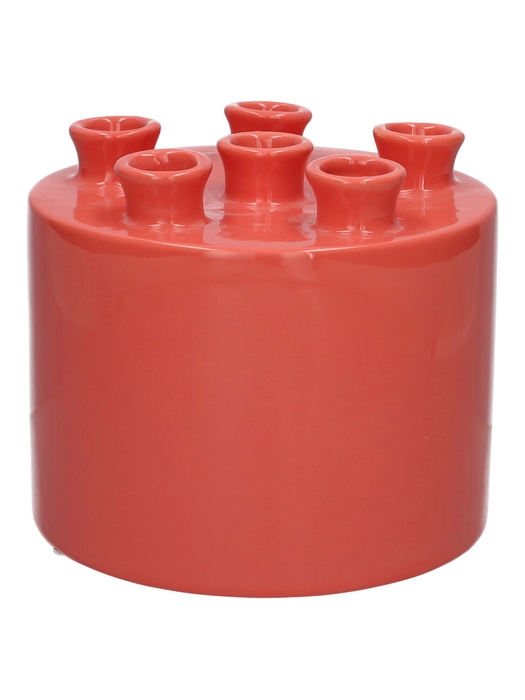<h4>DF03-666844300 - Vase Tulia d3.5/17xh14.3 candy pink</h4>