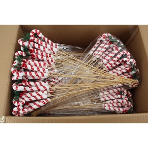 Stick Candy Cane Red/White