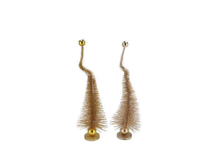 <h4>Sparkle Glitter Wild Brown Mix Tree Ass 24x6cm</h4>