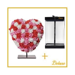 Valentijn Foam hart 25cm+standaard