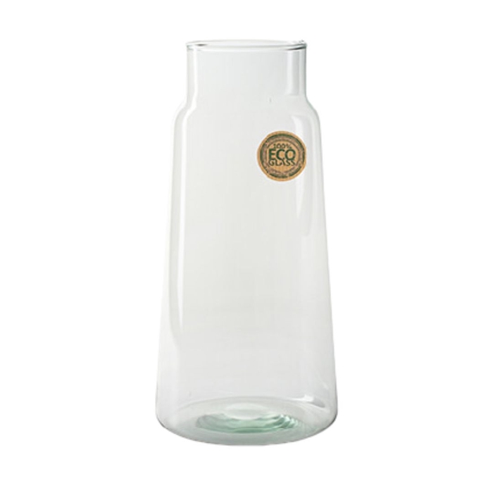 Glass eco vase atlas d14 5 30cm