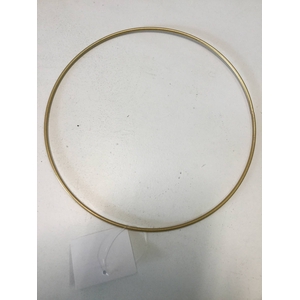 METAL RING 20CM GOLD