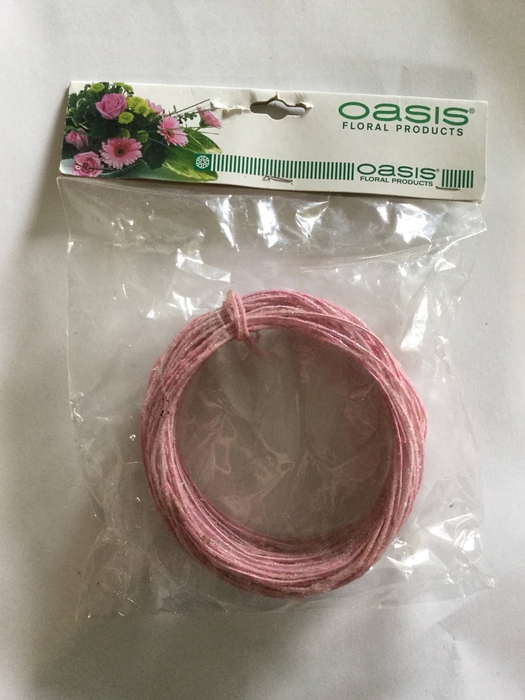 CHRYSTAL WIRE PALE PINK 15M*1