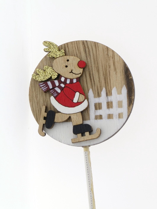 <h4>Stick Wood Ø5cm Deer 86834</h4>