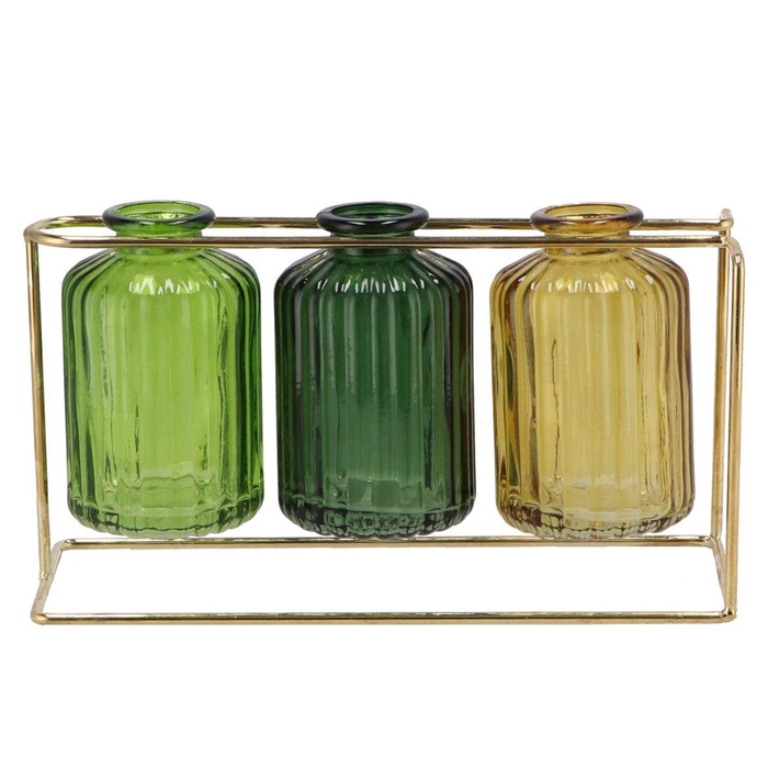 <h4>Karakum Forest Green Rack Gold 22x8x12cm</h4>