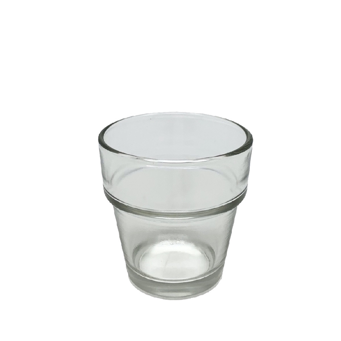 Candlelight Glass pot rim d06.5*6.5cm