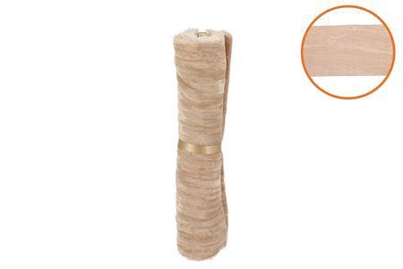 <h4>Ribbon Crushed Velvet Light Grey 2mx26cm</h4>