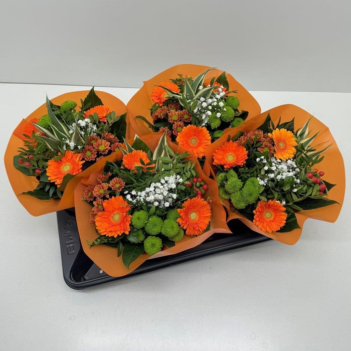 <h4>Boeket Quartet Hoes Oranje</h4>