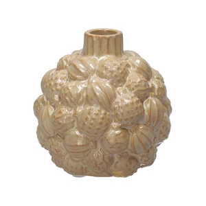 DF03-751621800 - Candle Holder Boelle d2.8/10.5xh10.5 cream