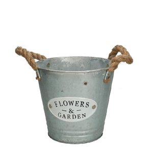 Pot Flowers+hv d16*14cm
