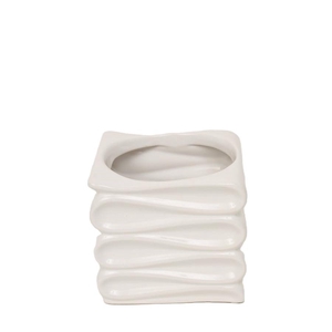 Keramiek Pot Wave d11/15*10.5cm