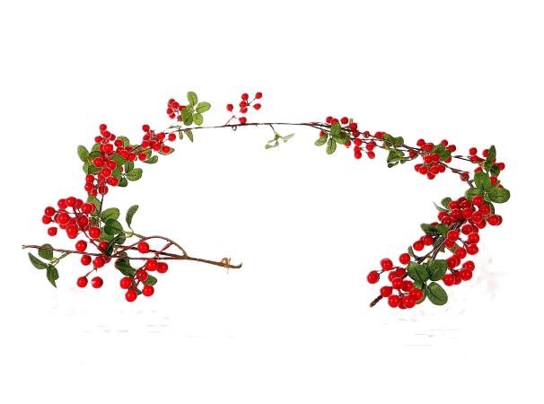 <h4>GARLAND DEW BERRY L178 red</h4>