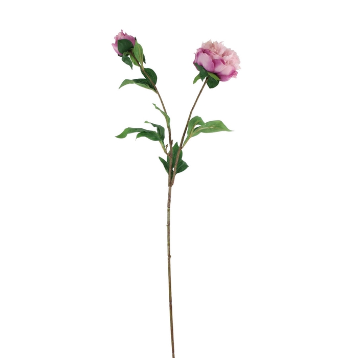 Kunstbloemen Paeonia 87cm