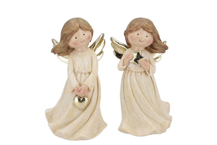 Belly Cozy Sand Angel Wings 9x8x18cm