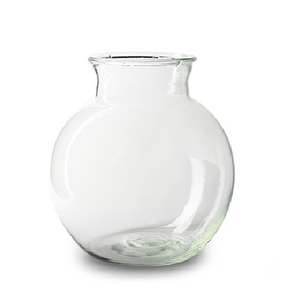 Glass ball vase jeremy d25 5 26cm