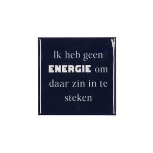 Tile Energie Blue 10x10x1cm Nm