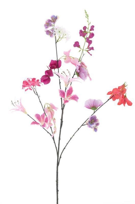 <h4>Mixed flower spray  pink 119cm</h4>