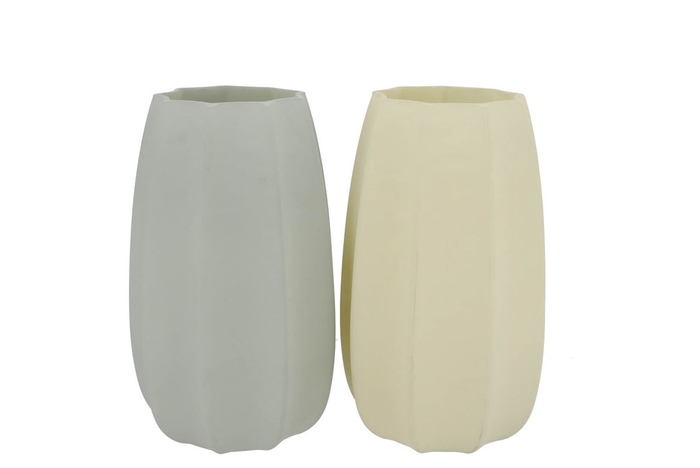 <h4>Luxx Nordic Green Vase Arches Ass 14x14x18cm</h4>