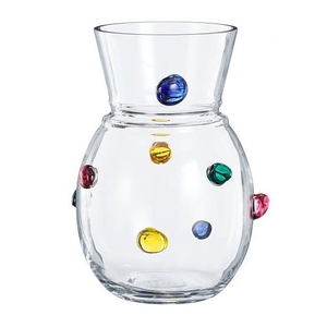 Glass vase Spots d23*28cm