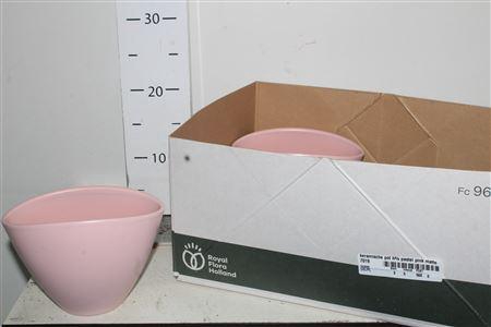 <h4>Keramische Pot H% Pastel Pink Matte</h4>