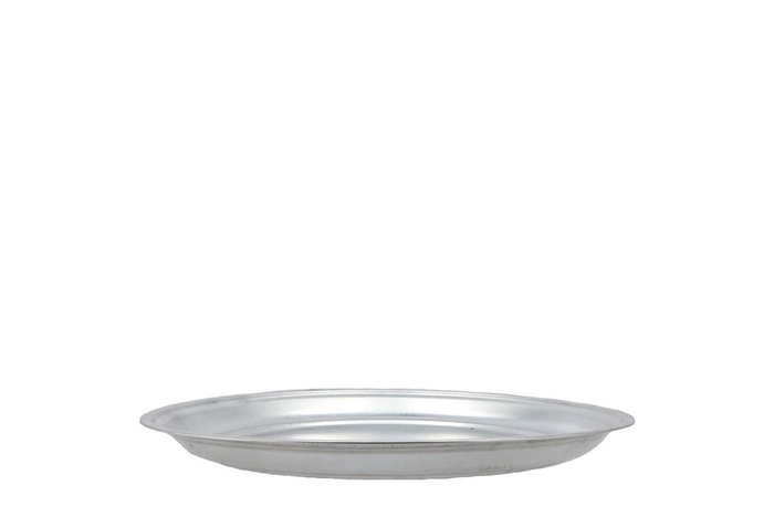 <h4>Zinc Basic Natural Plate 30cm</h4>