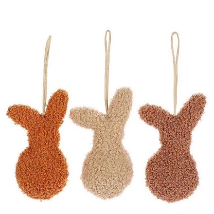 <h4>Pasen Deco hanger konijn 7cm</h4>