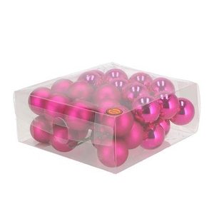 Glass Ball Fuchsia 40mm P/36